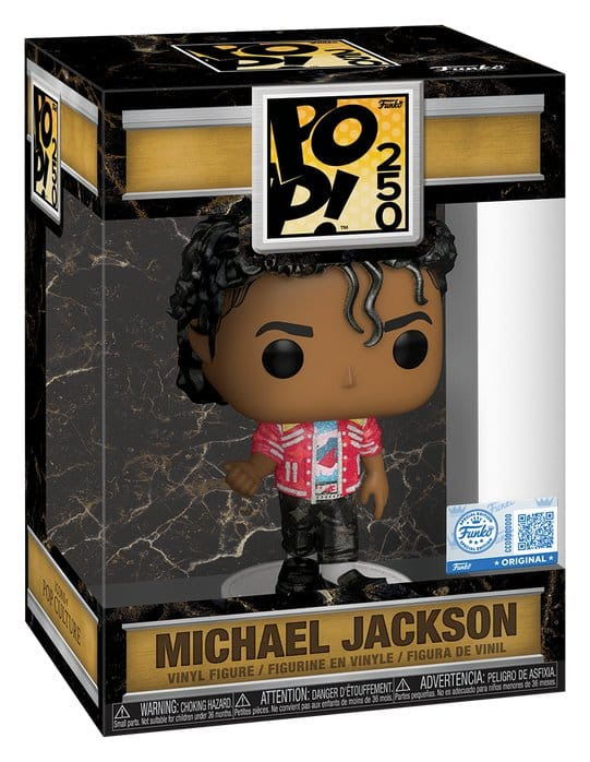 Michael Jackson POP! Rocks Vinyl Figure Michael Jackson (DGLT) 9 cm 1