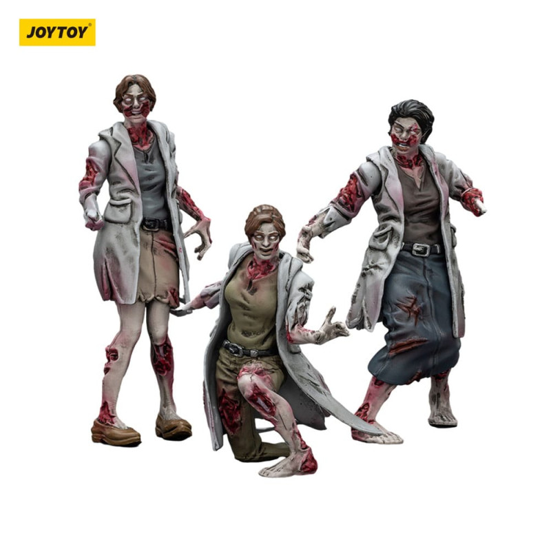 Zombie Dark Source Action Figures 3-Pack Medics 8 cm 6
