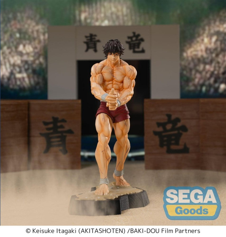 Baki-Dou Luminasta PVC Statue Baki Hanma 18 cm 1