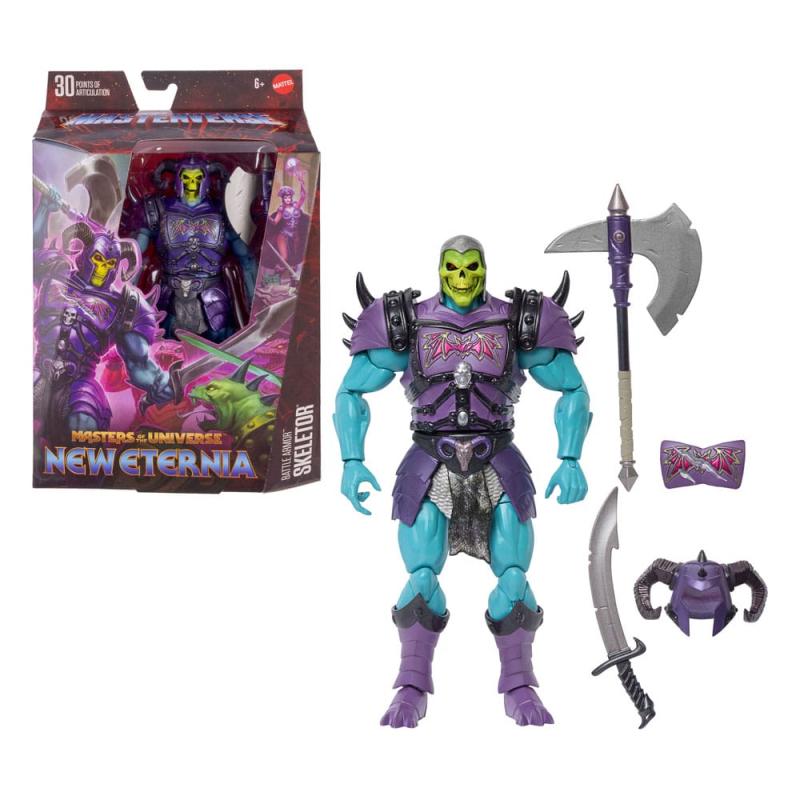 Masters of the Universe: New Eternia Masterverse Action Figure Battle Armor Skeletor 18 cm