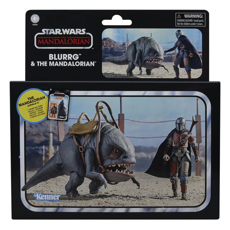 Star Wars: Obi-Wan Kenobi Vintage Collection Action Figure 2-Pack Blurrg & The Mandalorian 10 cm