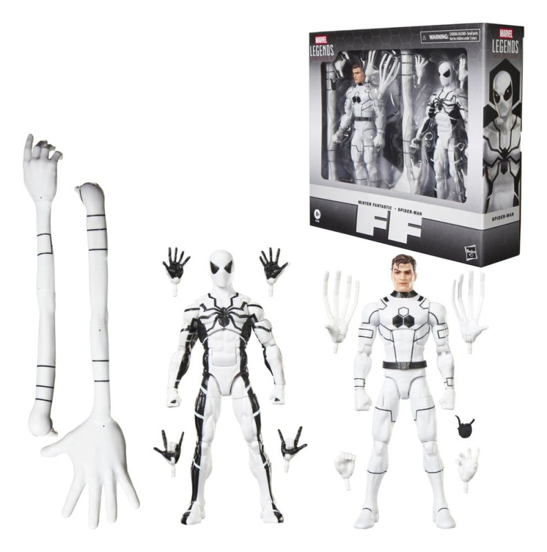Future Foundation Marvel Legends Action Figure 2-Pack Mister Fantastic & Spider-Man 15 cm 1