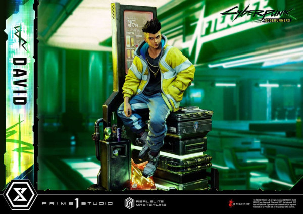 Cyberpunk: Edgerunners Real Elite Masterline Series Statue 1/4 David 58 cm 10