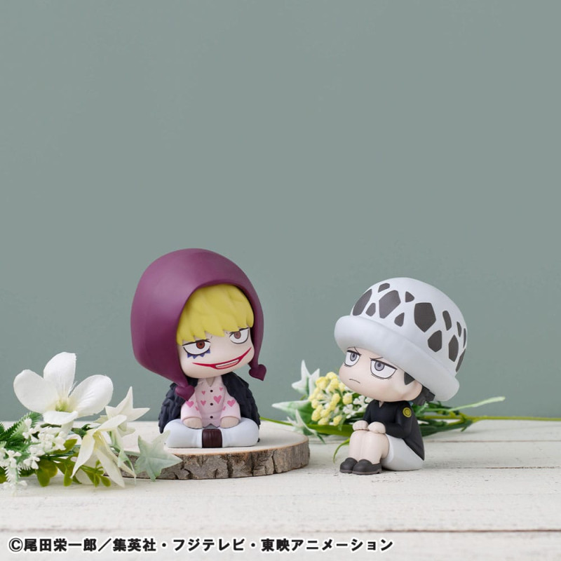 One Piece Look Up PVC Statues Trafalgar Law Childhood Ver. & Corazon 11 cm (with gift) 2