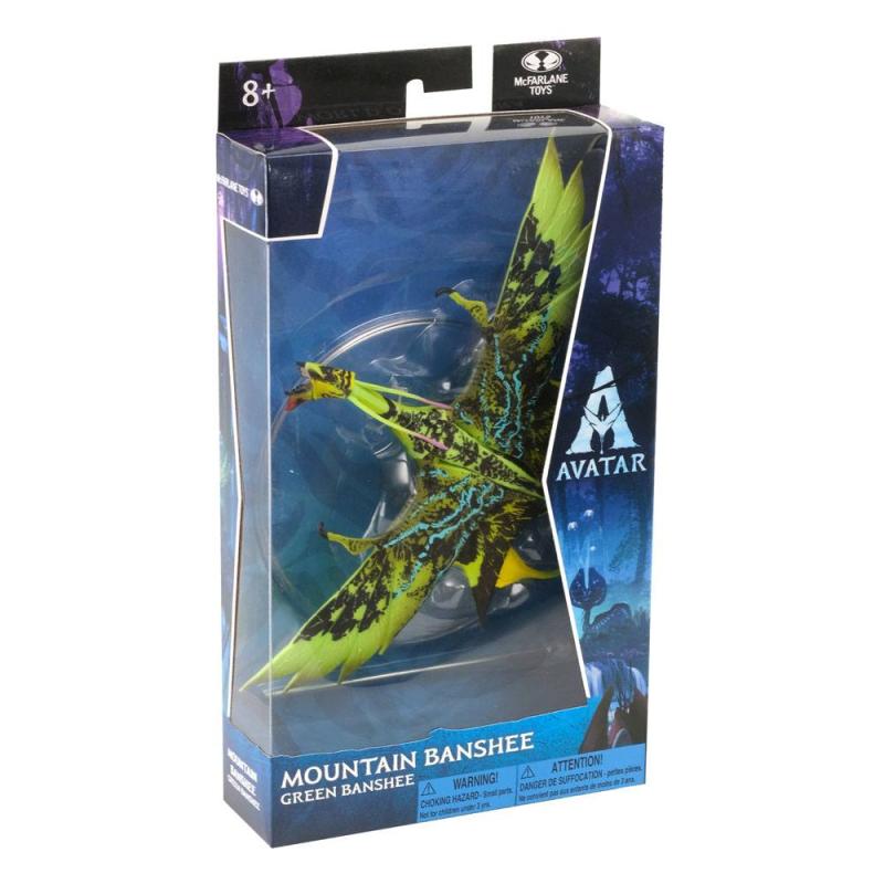 Avatar: Mountain Banshee-Green Banshee W.O.P Action Figure - McFarlane Toys