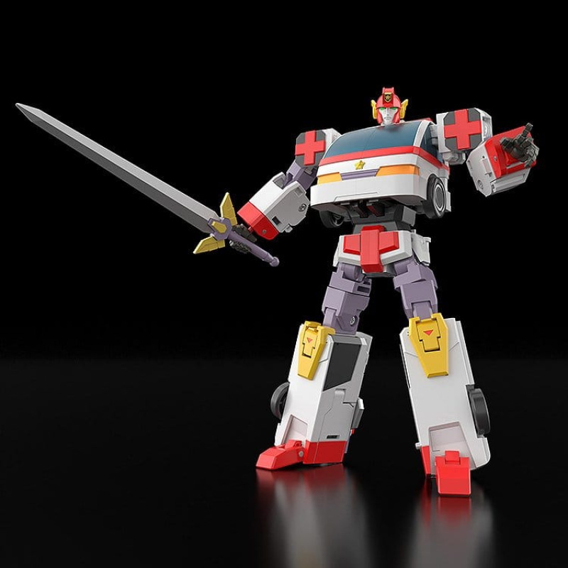Brave Police J-Decker Action Figure The Gattai Duke Fire 25 cm 9