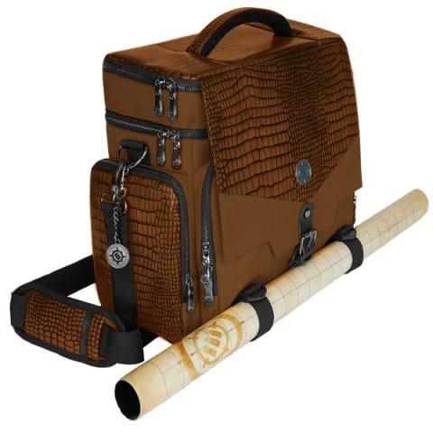 Enhance Tabletop Series Collectors Edition Adventurer's Travel Bag Brown