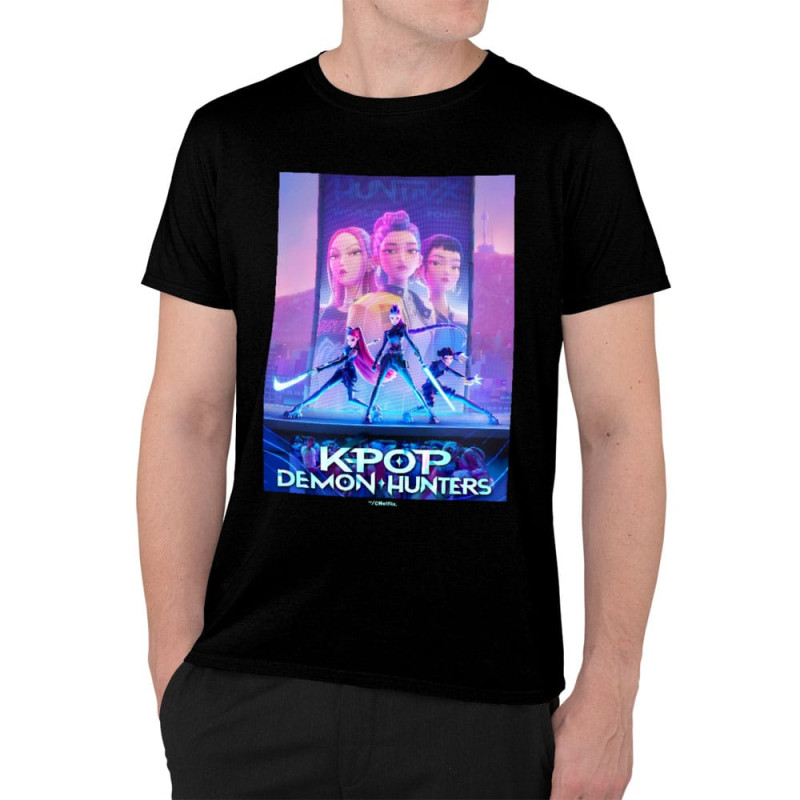 KPop Demon Hunters T-Shirt Movie Key Art Size XL 3