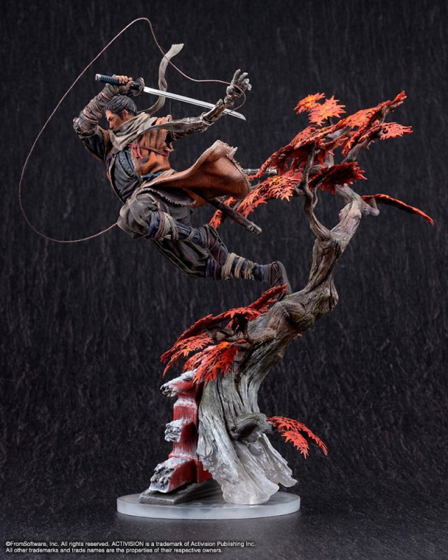 Sekiro: Shadows Die Twice PVC Statue 1/7 Wolf 42 cm 6