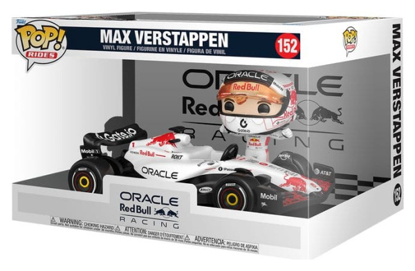 Formel 1 POP! Rides Super Deluxe Vinyl Figure Verstappen (White) 15 cm 1