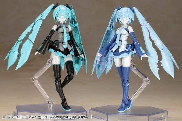 Frame Arms Plastic Model Kit 1/100 Frame Artist Snow Miku 16 cm 8