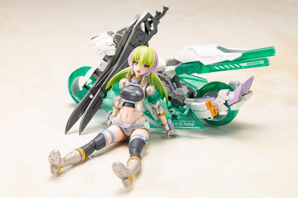Frame Arms Girl Plastic Model Kit Wilber Nine Beryl Armor Custom 16 cm 13