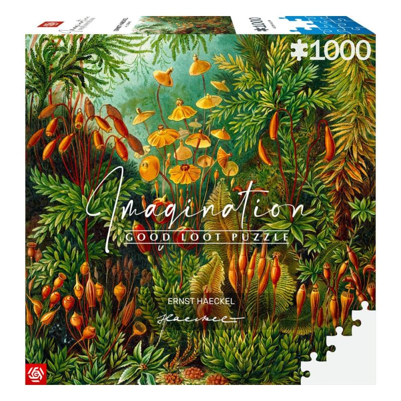 Ernst Haeckel Imagination Puzzle Muscinae (1000 pieces)