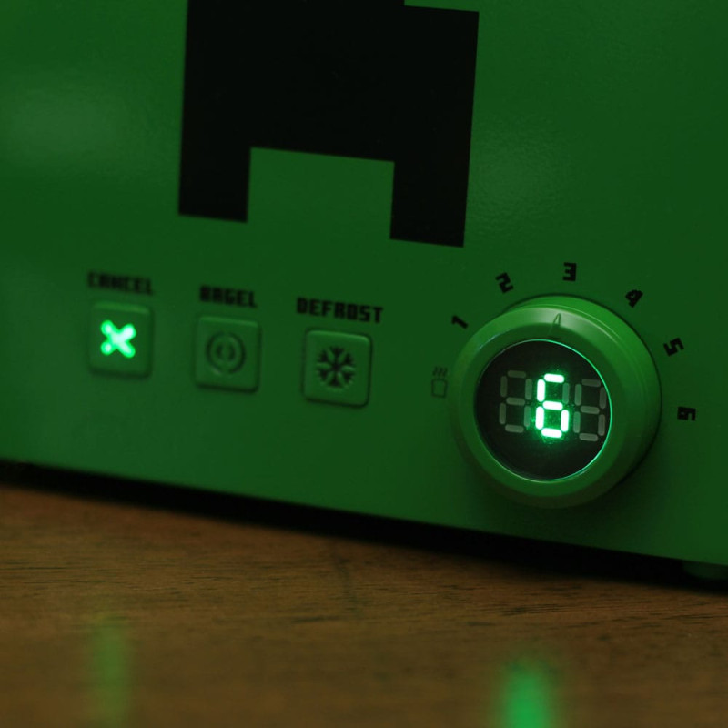 Minecraft Toaster Green Creeper Cube 2