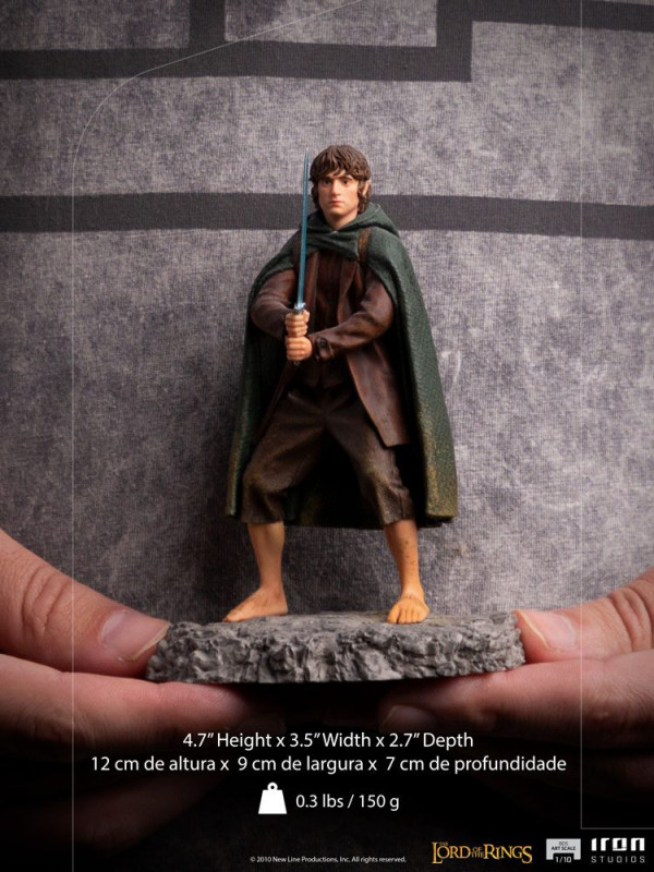 Lord Of The Rings BDS Art Scale Statue 1/10 Frodo 12 cm 6