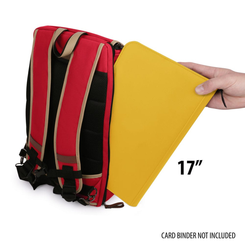 Enhance TCG Series Trading Card Backpack Designer Edition Red 2