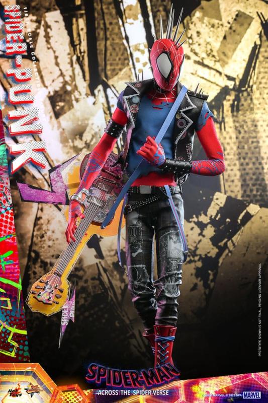 Spider-Man: Across the Spider-Verse Movie Masterpiece Action Figure 1/6 Spider-Punk 32 cm 6