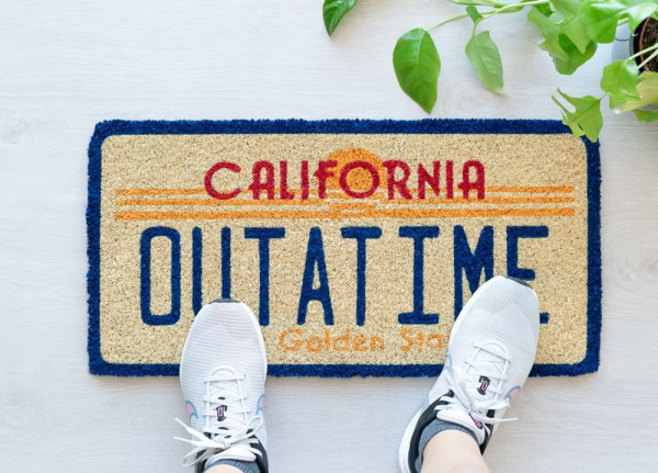 Back to the Future Door Mat 60 x 30 cm 3