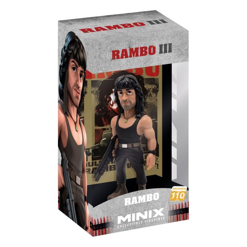 Rambo Minix Figure Rambo with T-Shirt 12 cm 5