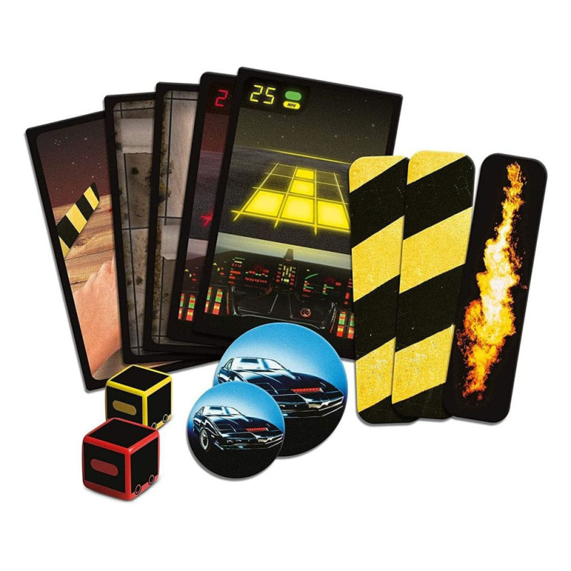 Knight Rider Card Game Kitt vs. Karr Retro 1