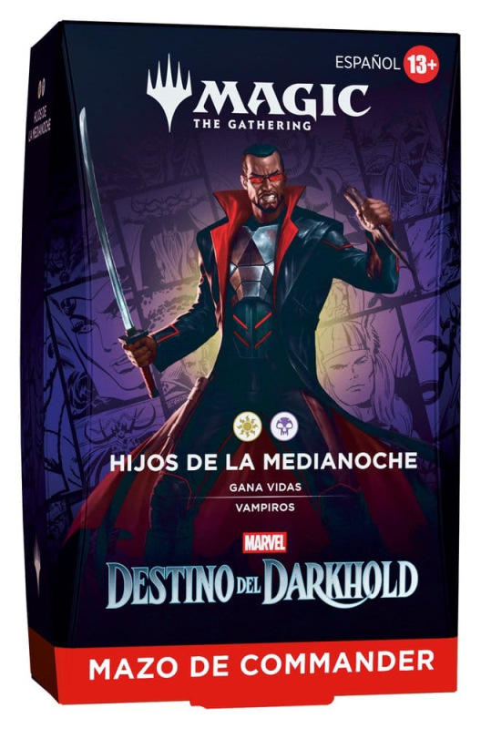 Magic the Gathering Marvel: Destino del Darkhold Commander Decks Case (4) spanish 3