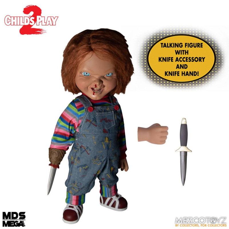 Child´s Play 2 Designer Series Talking Menacing Chucky 38 cm 12