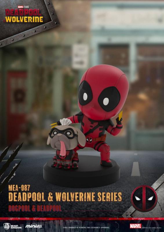 Deadpool 3 Deadpool & Wolverine Series Mini Egg Attack Figures Set 8 cm