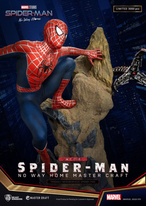 Spider-Man: No Way Home Master Craft Statue Friendly Neighborhood Spider-Man 36 cm 5