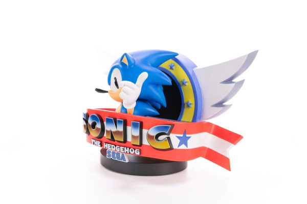 Sonic the Hedgehog Statue Sonic Title Screen 21 cm 1