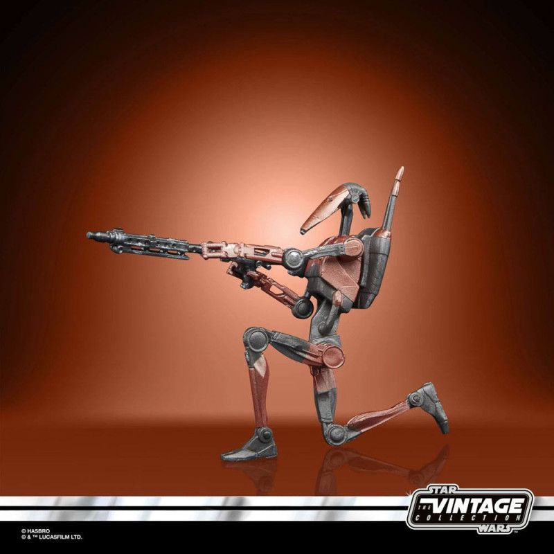 Star Wars Vintage Collection Gaming Greats Action Figure 2021 Heavy Battle Droid (Battlefront II) 6