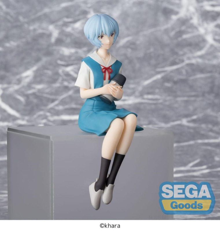 Rebuild of Evangelion PM Perching PVC Statue Rei Ayanami Evangelion New Theatrical Edition 14 cm 2