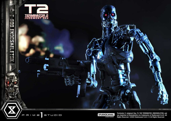 Terminator 2 Museum Masterline Series Statue 1/3 Judgment Day T800 Endoskeleton Deluxe Version 74 cm 8