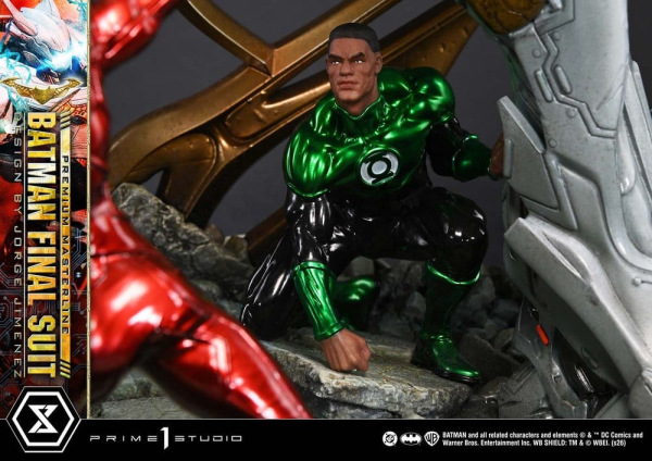 Justice League (Comics) Premium Masterline Statue Batman Final Suit (Design by Jorge Jimenez) 67 cm 14