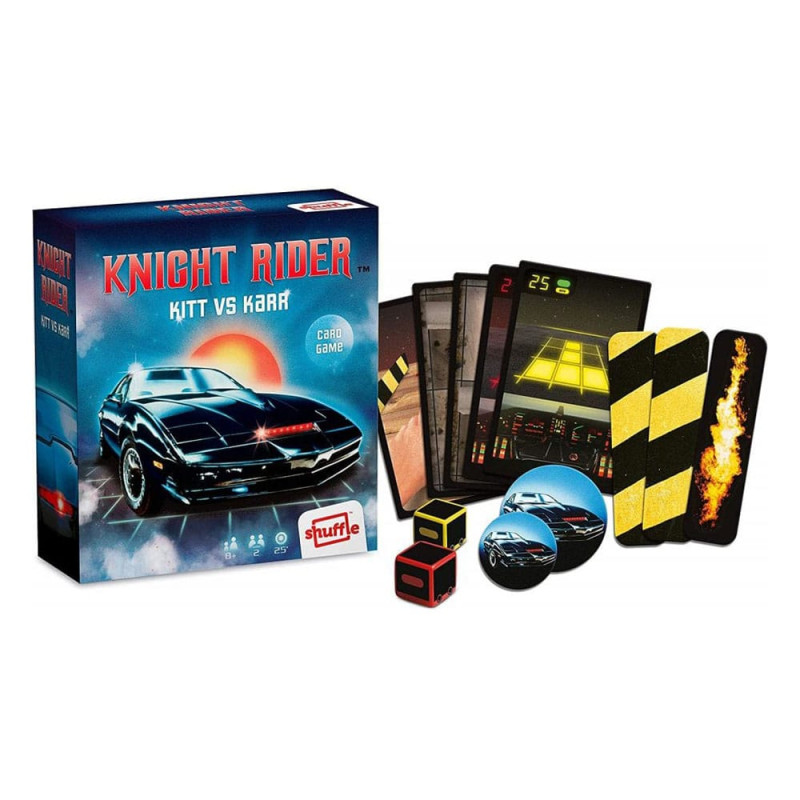 Knight Rider Card Game Kitt vs. Karr Retro 2