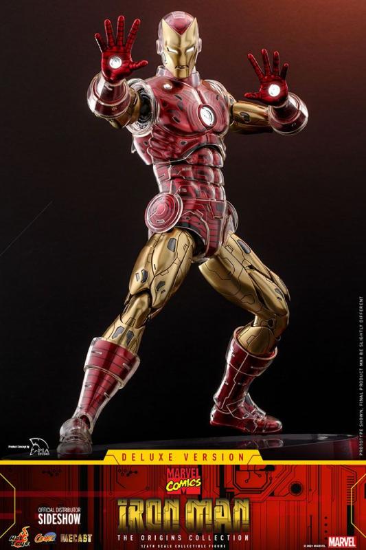 Marvel: Iron Man (The Origins Collection) 1/6 Action Figure Deluxe Version - Hot Toys