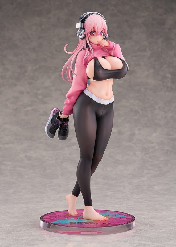Super Sonico PVC Figure 1/6 Exercise Ver. 27 cm 7