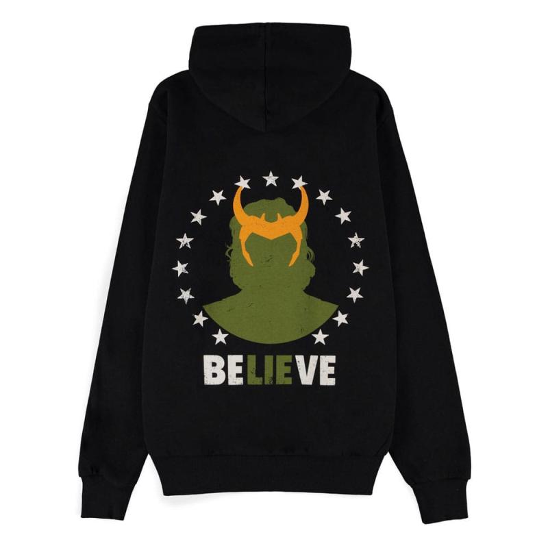 Loki Zipper Hoodie Believe Size S