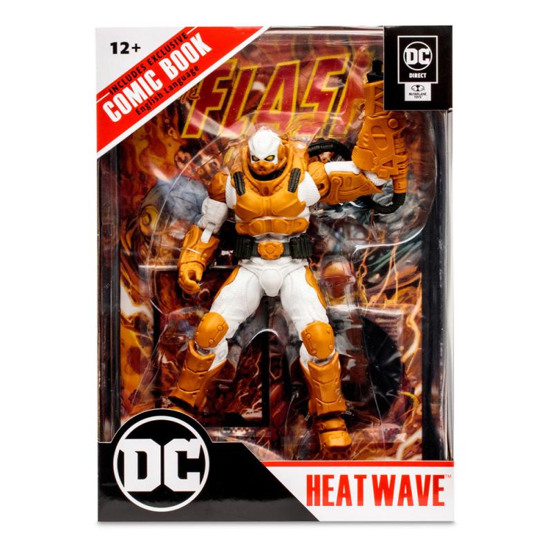 DC Direct Page Punchers Action Figure Heatwave (The Flash Comic) 18 cm
