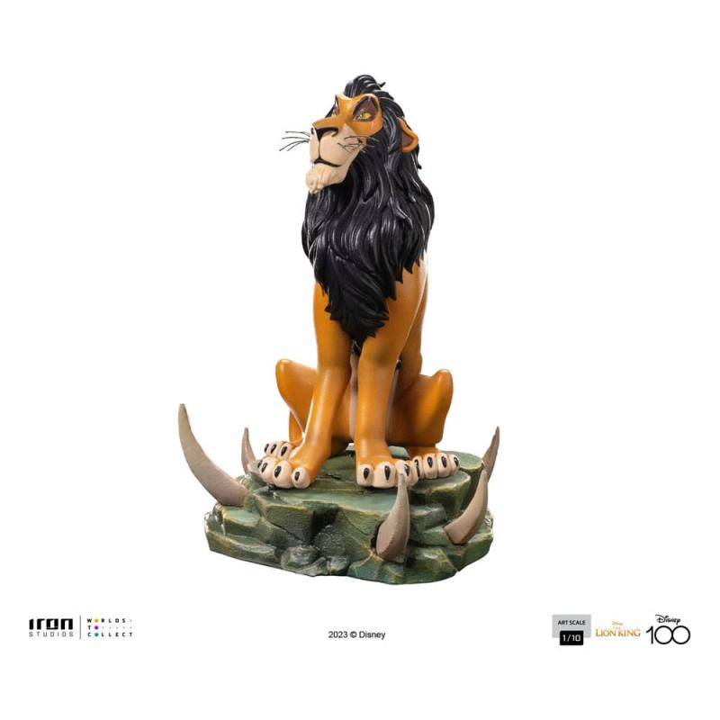 The Lion King: Scar Regular 1/10 Art Scale Statue - Iron Studios