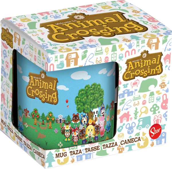 Animal Crossing Mug Case Logo & Characters 325 ml (6) 2