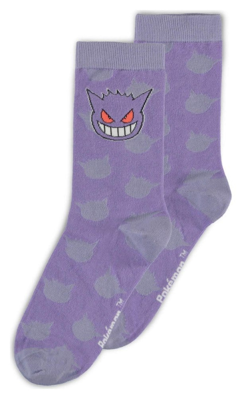 Pokémon Socks 3-Pack Crew 39-42 2
