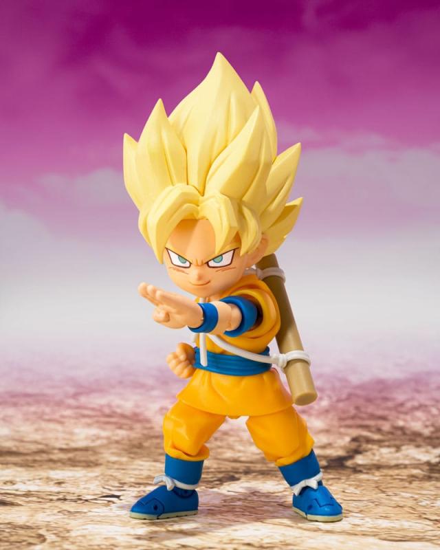 Dragon Ball S.H.Figuarts Action Figure Super Saiyan Son Goku (mini) Daima 8 cm 7