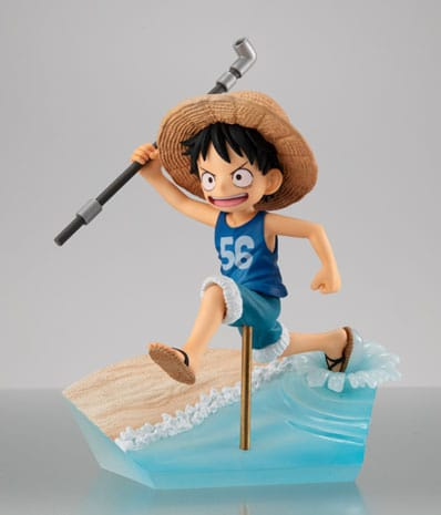 One Piece G.E.M. Series PVC Statue Monkey D. Luffy Run! Run! Run! 15th anniversary Ver. 12 cm 1