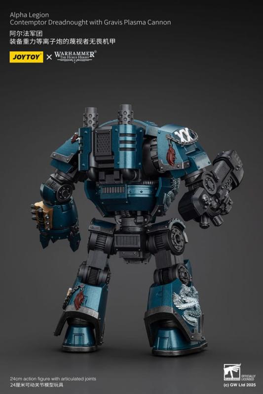 Warhammer The Horus Heresy Action Figure Alpha Legion Contemptor Dreadnought with Gravis Plasma Cann 3