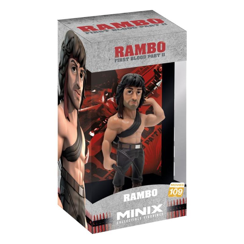 Rambo Minix Figure Rambo with bow 12 cm