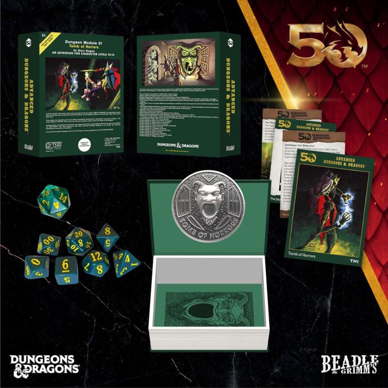 Dungeaons & Dragons Classic Module Dice Set Tomb of Horrors (7)