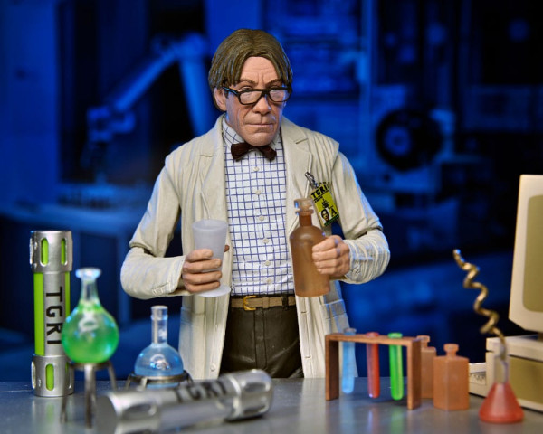 TMNT II: The Secret of the Ooze Action Figure 2-Pack Lab Coat Professor Perry and Hazmat Suit Profes 9