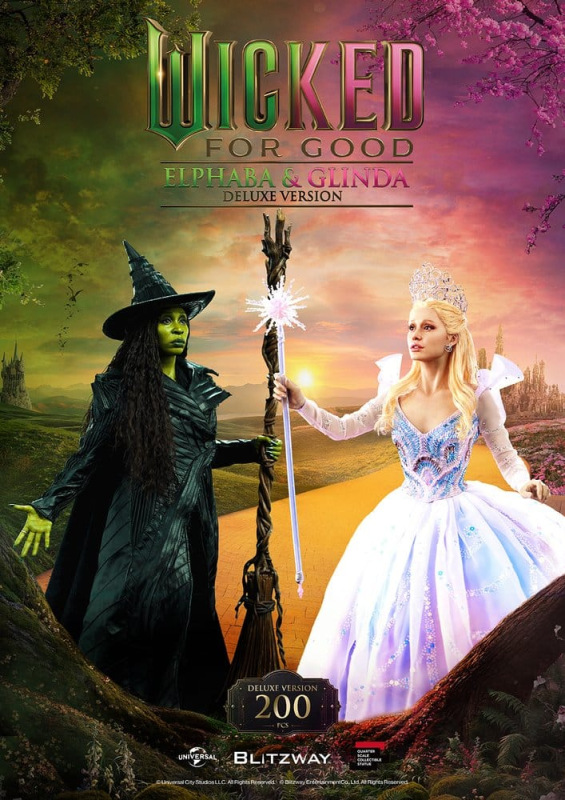 Wicked 2: For Good Superb Scale Statue 1/4 Elphaba & Glinda (DX Ver.) 56 cm 7