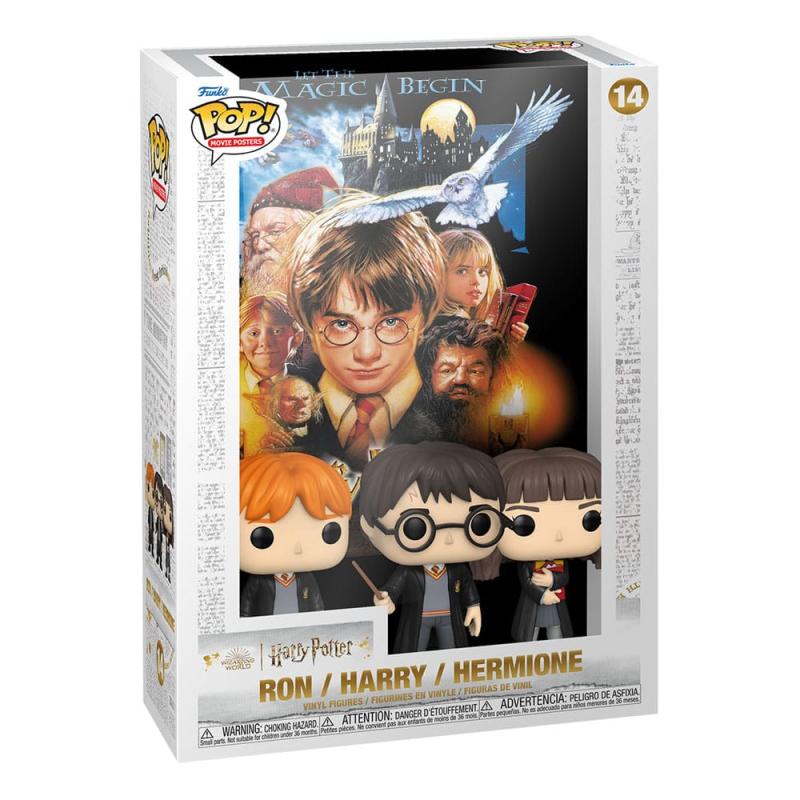 Harry Potter POP! Movie Poster & Figure Sorcerer's Stone 9 cm