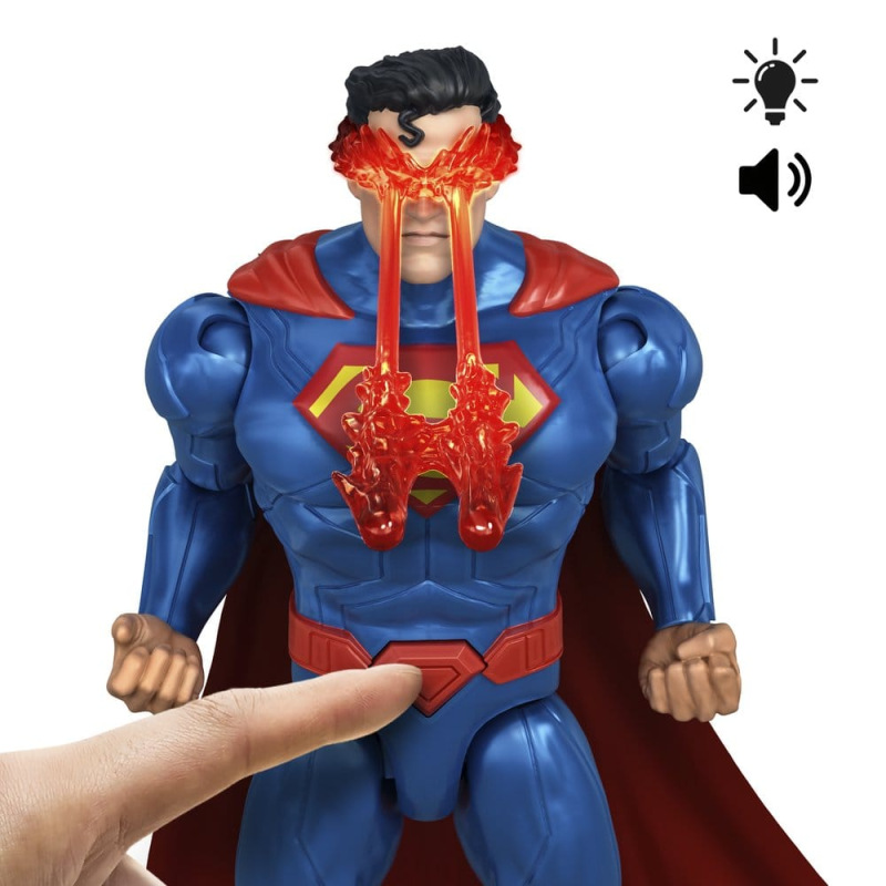 DC Premier Action Figure with Sound & Light Heat Vision Superman 16 cm 3